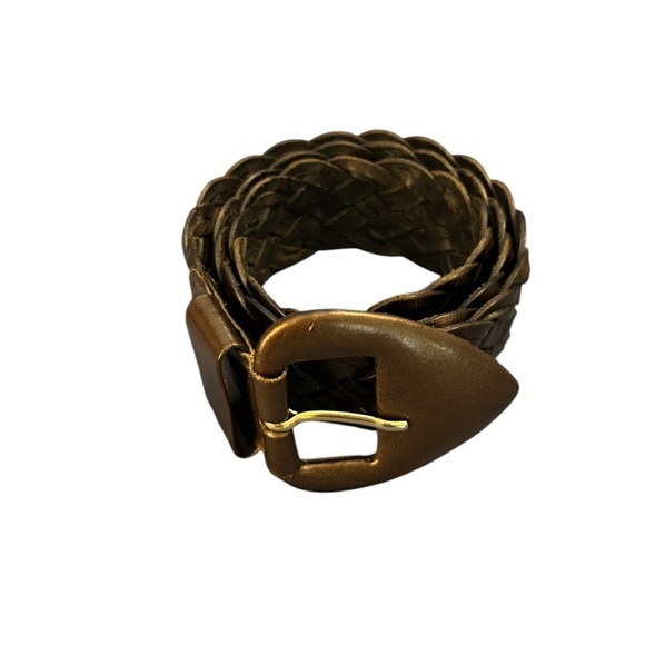 Saks Fifth Avenue leather braided belt size medium - Picture 6 of 6